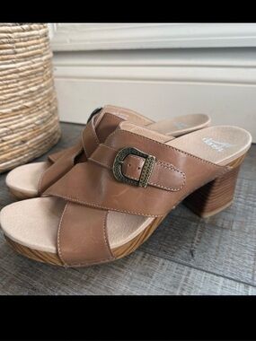 Dansko Amy leather clog sz40/10